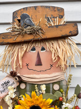 Load image into Gallery viewer, K312 Sunflower Seed Scarecrow Pattern