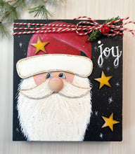 Load image into Gallery viewer, K305 Double Wood Block Uncle Sam Santa Craft Pattern