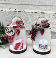 Load image into Gallery viewer, K306 Snowman Tea Light SCROLL SAW BAND SAW Pattern