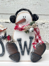 Load image into Gallery viewer, K308 Snowman SNOW pattern SCROLL SAW BAND SAW PATTERN
