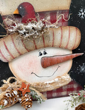 Load image into Gallery viewer, K310 Prim Scarecrow and Snowman SCROLL SAW PATTERN