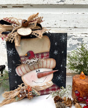 Load image into Gallery viewer, K310 Prim Scarecrow and Snowman SCROLL SAW PATTERN