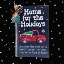 Load image into Gallery viewer, Home for the Holidays TRUCK BOOK Wood KIT
