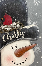 Load image into Gallery viewer, Snowman Block Mini SVG Pattern