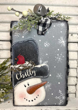 Load image into Gallery viewer, Snowman Block Mini SVG Pattern