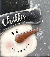 Load image into Gallery viewer, Snowman Block Mini SVG Pattern