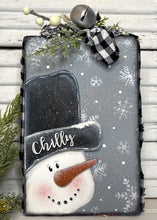 Load image into Gallery viewer, Snowman Block Mini SVG Pattern