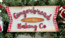 Load image into Gallery viewer, Baking Gingerbread Man Wreath SVG