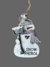 Load image into Gallery viewer, BLIZZARD BOB  Snowman Ornament Wood Blank
