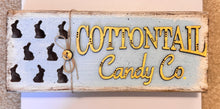 Load image into Gallery viewer, Cottontail Candy Co. Unfinished Wood letters for Easter Sign
