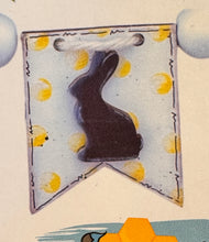 Load image into Gallery viewer, Unfinished Wood Little Chocolate Bunny Embellishment
