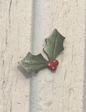 Load image into Gallery viewer, SMALL Holly Leaves Add-on Accessory Pieces
