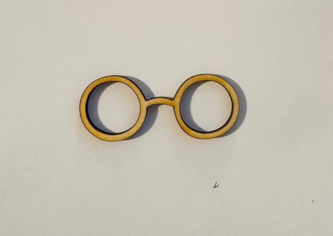 Round Glasses for Raccoon or Mice Canvas Projects