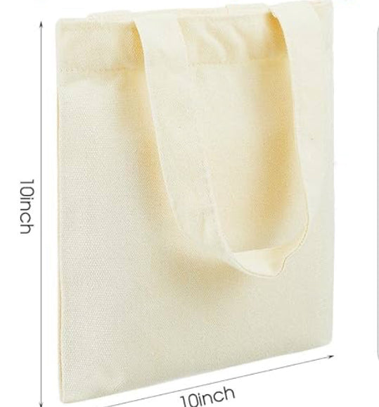 Canvas Tote Bag for Scarecrow Pattern K312