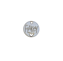 Load image into Gallery viewer, Flakey Snowman Tag wood blank
