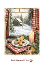 Load image into Gallery viewer, Gingerbread Man Cookies Canvas Project
