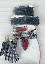 Load image into Gallery viewer, K306 Snowman Tea Light SCROLL SAW BAND SAW Pattern
