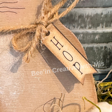 Load image into Gallery viewer, Unfinished Wood Little Bunny for Peat Pot Project
