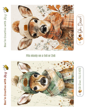 Load image into Gallery viewer, FALL Oh Deer Canvas Printable 2x6
