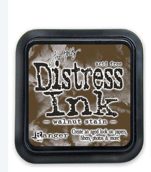 Ranger Distress Ink Pad Walnut Stain Large Size