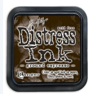 Ranger Distress Ink Pad Ground Expresso Large Size