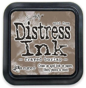 Ranger Distress Ink Pad FRAYED BURLAP Large Size
