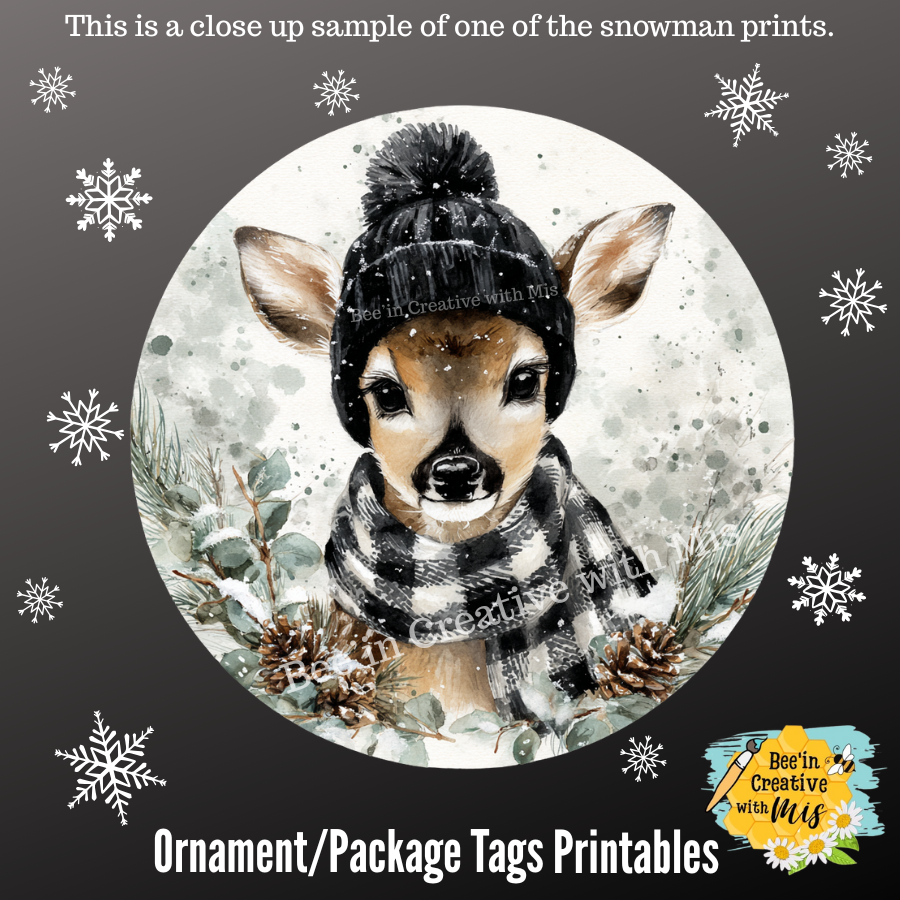 Winter Deer 4