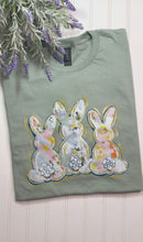 Load and play video in Gallery viewer, Pastel Watercolor Bunnies- SAGE- X-LARGE
