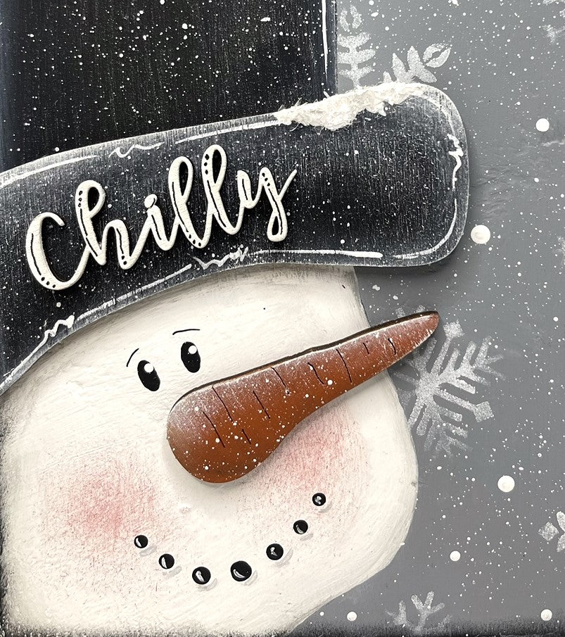 Snowman Block Mini SVG Pattern – Bee'in Creative with Mis