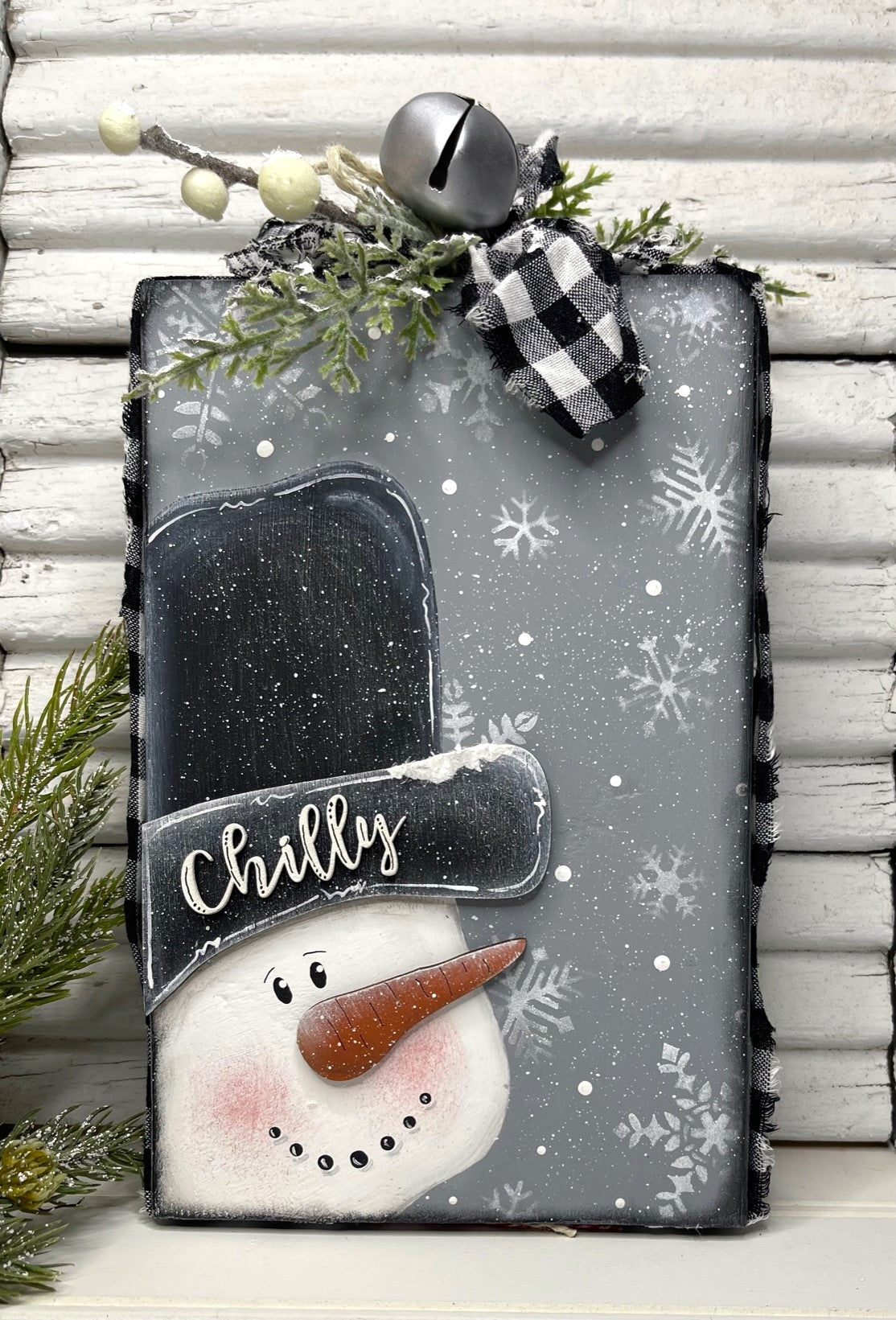 Snowman Block Mini SVG Pattern – Bee'in Creative with Mis