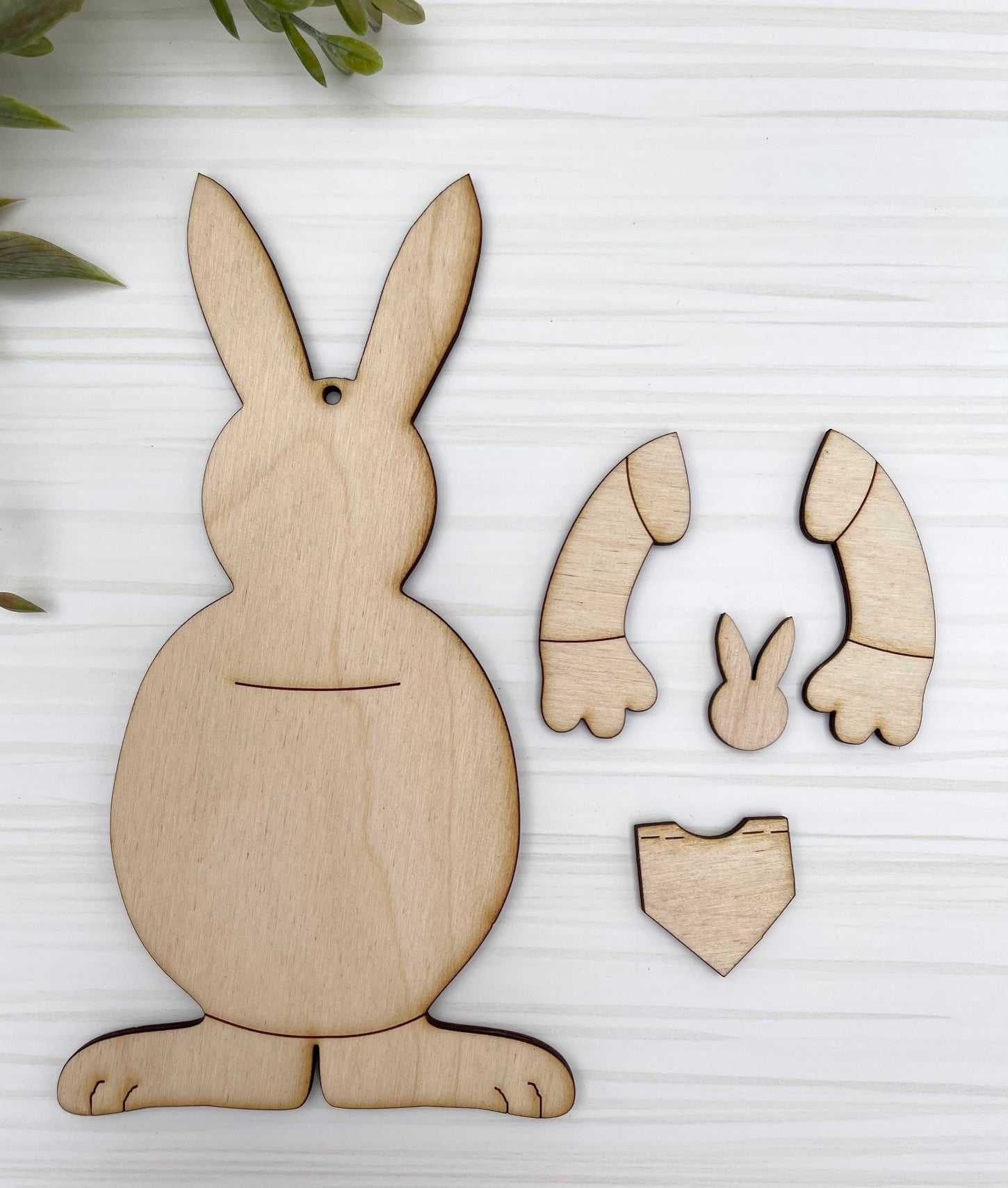 BABY POCKET BUNNY SVG Standing Bunny plus Bonus Ornament Size – Bee'in ...