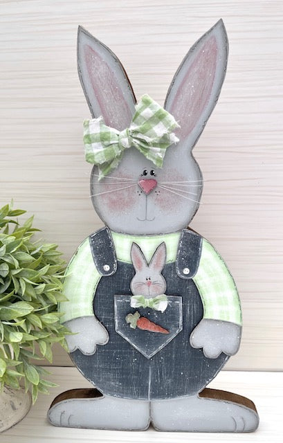 BABY POCKET BUNNY SVG Standing Bunny plus Bonus Ornament Size – Bee'in ...