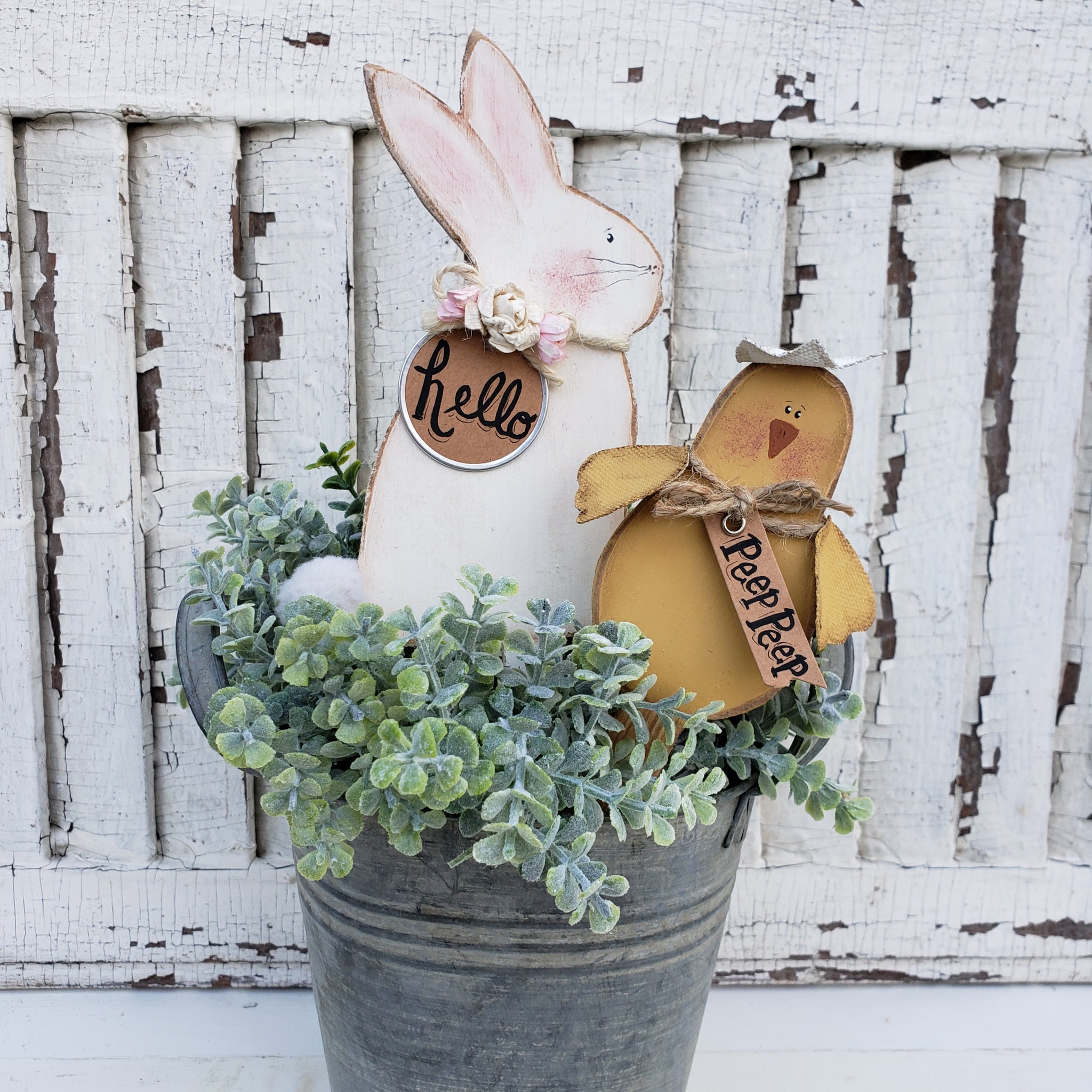 K280 Easter Plank Pokes Tray Sitters Bunny Chick – Bee'in Creative