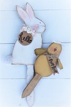 Load image into Gallery viewer, K280 Easter Plank Pokes Tray Sitters Bunny Chick
